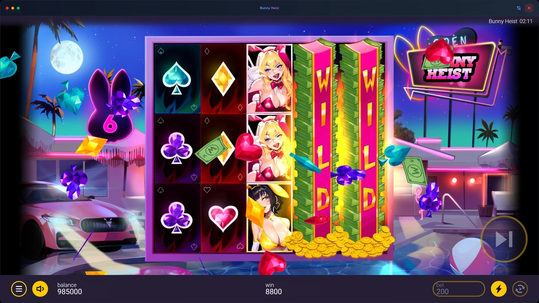 Bunny Heist Free Spins